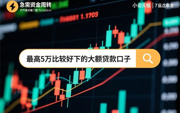 最高5万大额贷款口子哪里好下？容易下款的有哪些？