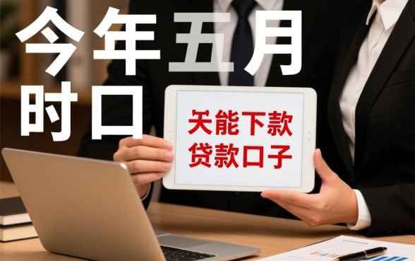 今年五月也有能下款的贷款口子吗