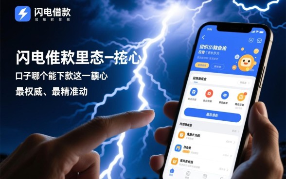闪电借款里面推的口子哪个能下款，哪个容易下款额度高
