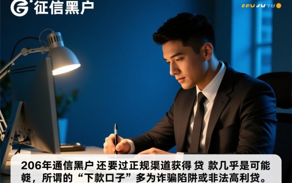 2026征信黑有没有下款的口子，征信黑能下款吗