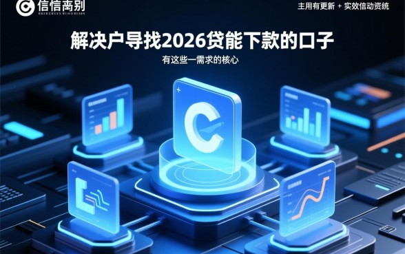 2026网贷能下款的口子有这些，2026年哪个网贷容易下款？