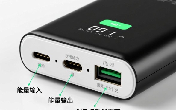 充电宝下面三个口子是干嘛的，充电宝底部三个孔有什么用