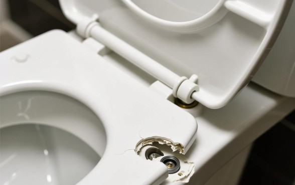 马桶盖上的小口子怎么拆除下来啊，马桶盖螺丝盖怎么拆