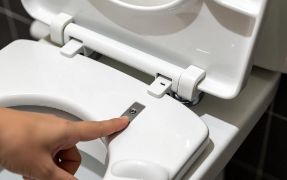 马桶盖上的小口子怎么拆除下来啊，马桶盖缓冲器怎么拆