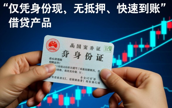 凭身份证无抵押最容易下款的口子有哪些？2026最新秒下款口子？