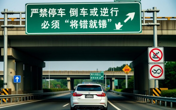 不小心上了下高架口子怎么办，误入高架匝道算违章吗