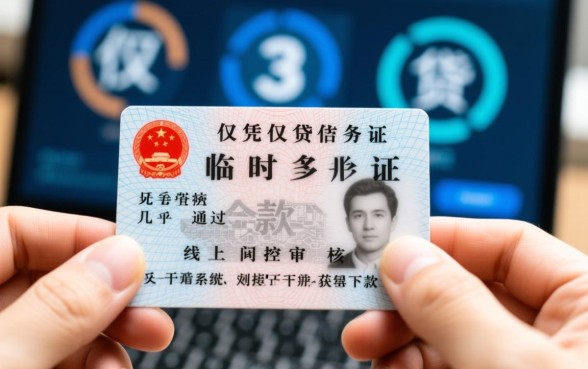有没有临时身份证也能下款的口子，临时身份证怎么申请网贷