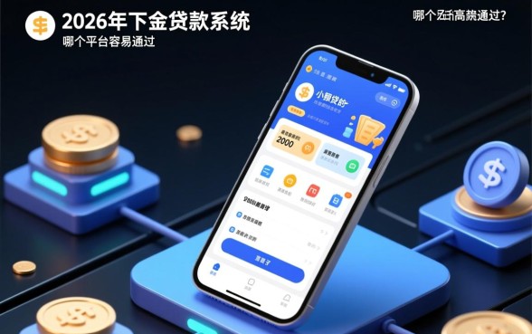 2026年能下款2000的口子有哪些，哪个平台容易通过？