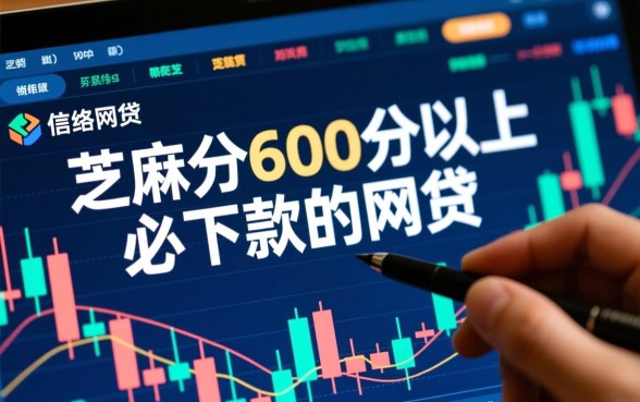 芝麻分600分必下款的网贷有哪些，哪个平台好借秒批？