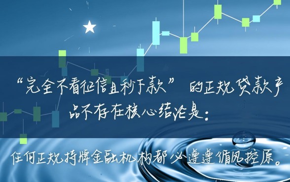 那个贷款下款快不看征信最新，哪个平台不看征信？