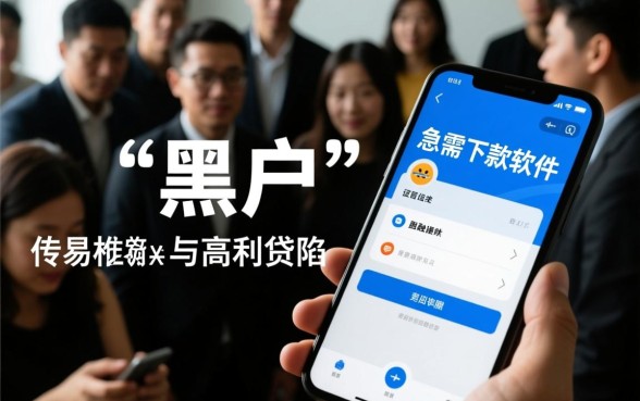 黑户下款软件急急急，黑户急需用钱怎么下款