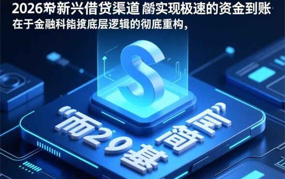 为何2026新口子能秒下款