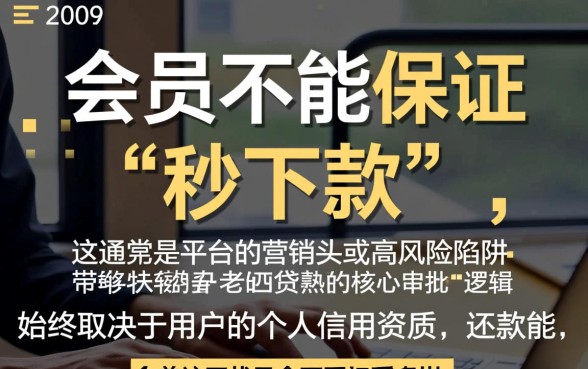 24年买会员真的能秒下款吗