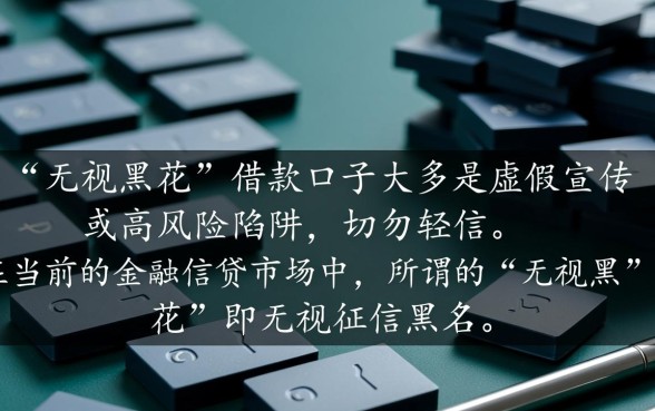 无视黑花了借款口子是真的吗，2026无视征信能下款吗