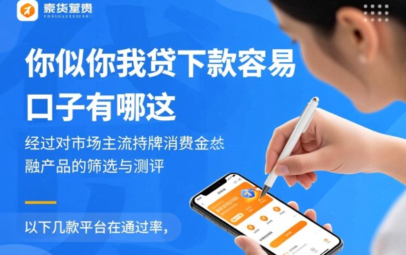 类似你我贷下款容易的口子有哪些，哪个通过率高