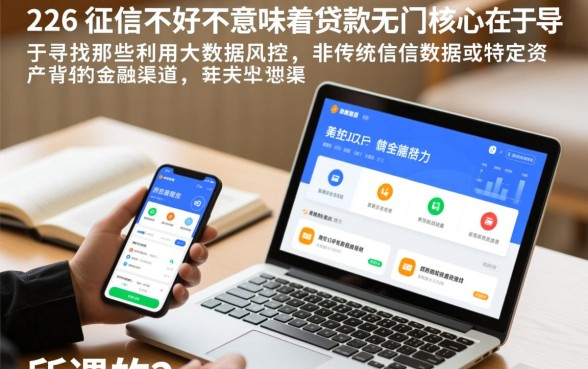 2026年征信不好能下款的口子有哪些，不看征信能下款吗