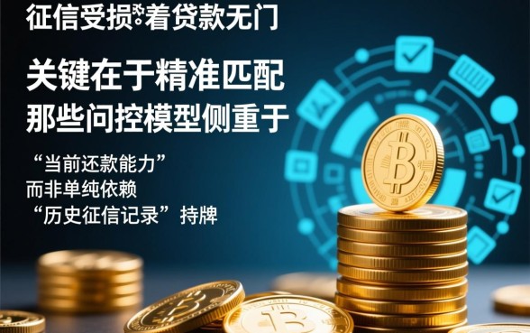 大数据征信花了能下款的口子