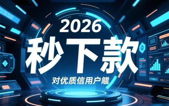 2026年秒下款的口子都有哪些，2026年最新秒下款口子有哪些