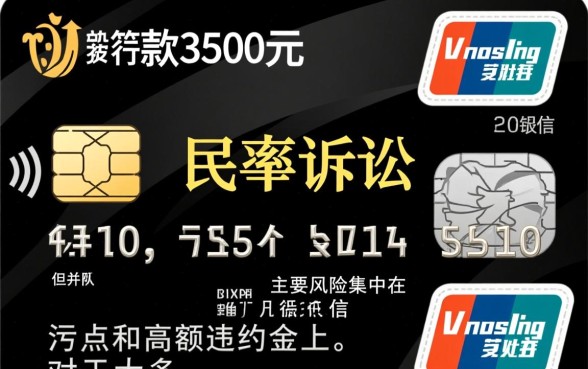 信用卡欠三千五百块钱会起诉吗