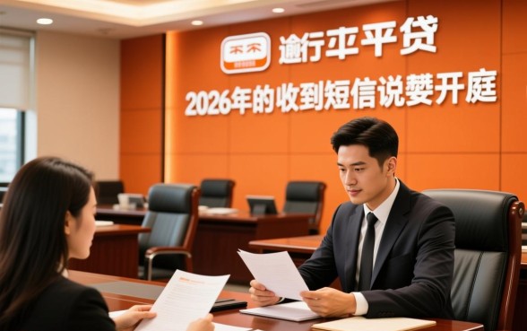 平安银行逾期收到短信说要开庭是真的吗，怎么办？