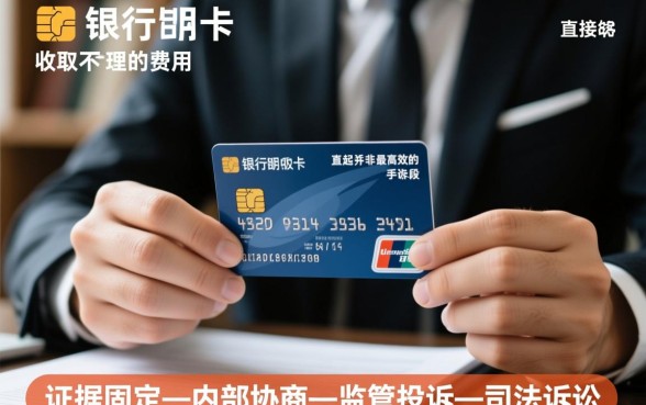 信用卡收费不合理怎么起诉公司