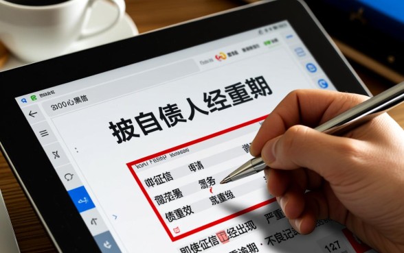 征信黑花了怎么申请债务重组，征信黑了还能做债务重组吗