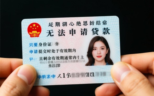 身份证快到期了能下款吗，哪个口子容易过？