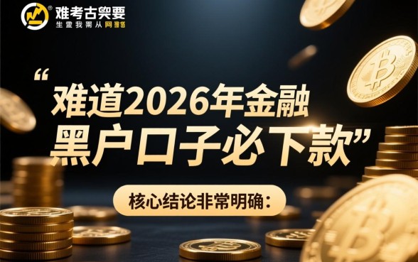 难道2026年黑户口子必下款，2026年黑户能贷款吗