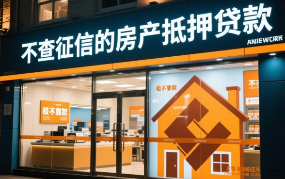 不查征信的房产抵押贷款靠谱吗，办理需要什么条件