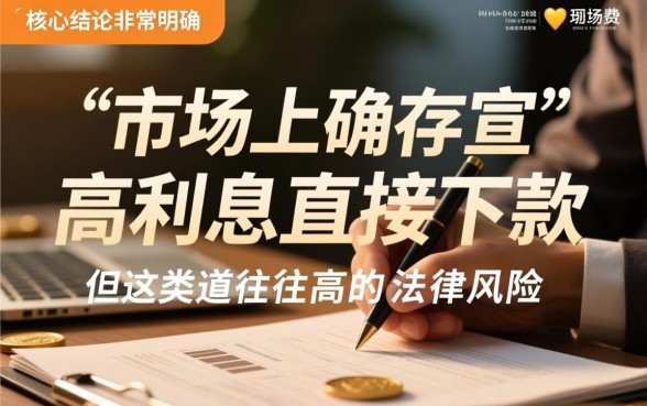 有没有高利息直接下款的口子，哪里可以借到？