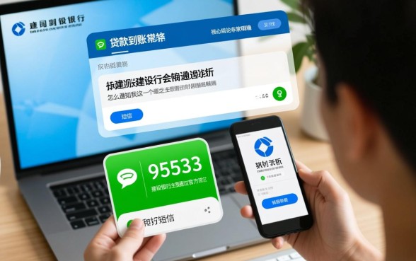 贷款到账建设银行会怎么通知我，建行贷款到账会有短信吗？