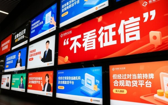 不看征信的小额网贷真的靠谱吗，有哪些正规平台