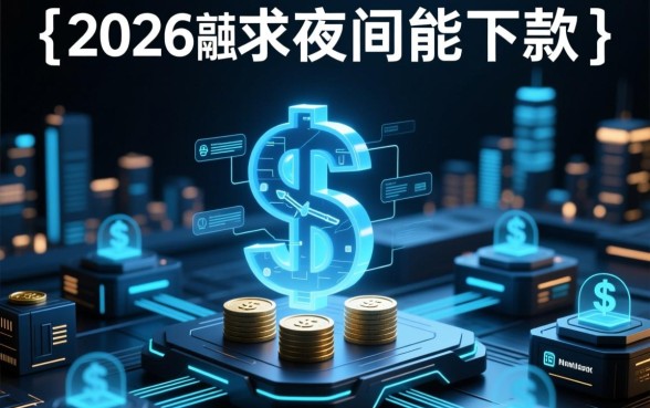 2026求夜间能下款的口子