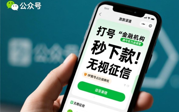 微信公众号里真的有能下款的吗，安全吗怎么申请？