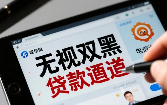 无视双黑下款5000的口子有哪些，2026最新靠谱口子怎么申请