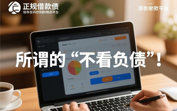 网贷有什么不看负债的借款平台，负债高能下款的口子