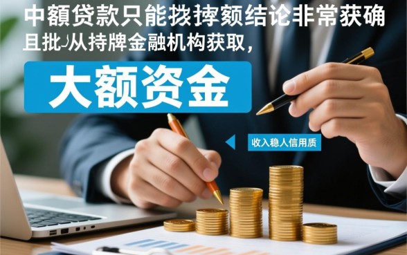 有哪些容易贷到大额的贷款平台，2026年正规大额贷款口子有哪些