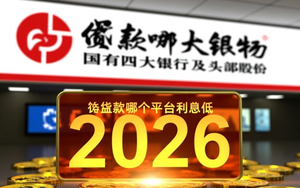 2026年贷款哪个平台利息低，正规贷款平台哪家好
