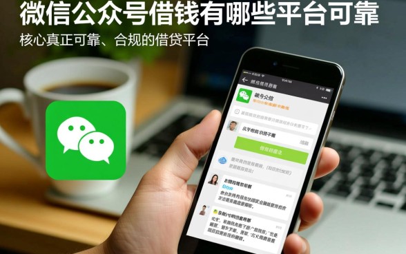 微信公众号借钱有哪些平台可靠，微信借钱哪个平台正规