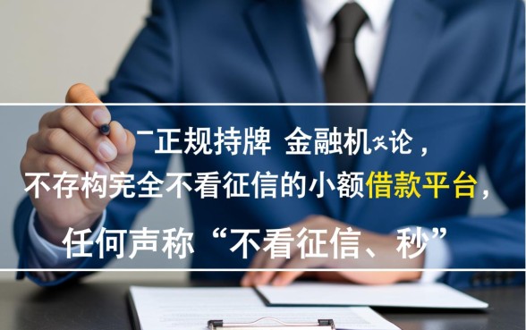 不看征信的小额借款平台有哪个，正规靠谱的网贷平台怎么借