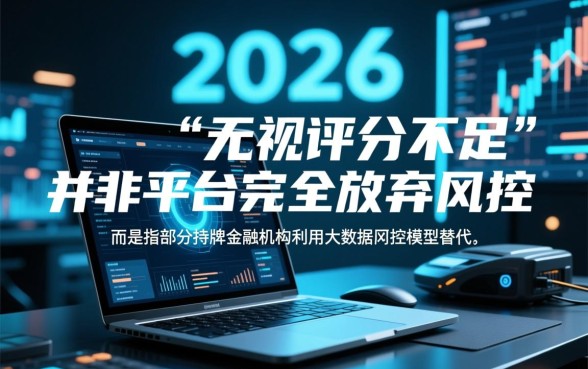 无视评分不足的贷款平台是什么，不看征信的贷款有哪些