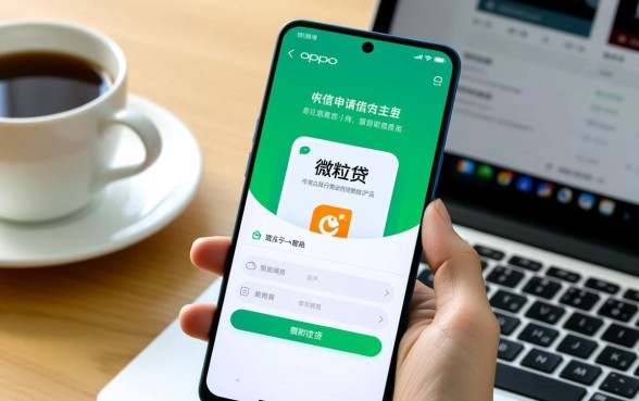 OPPO手机怎样在微信上借钱，微信微粒贷怎么开通？
