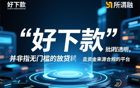 好下款的网贷平台都有哪些软件，哪个借钱软件容易下款