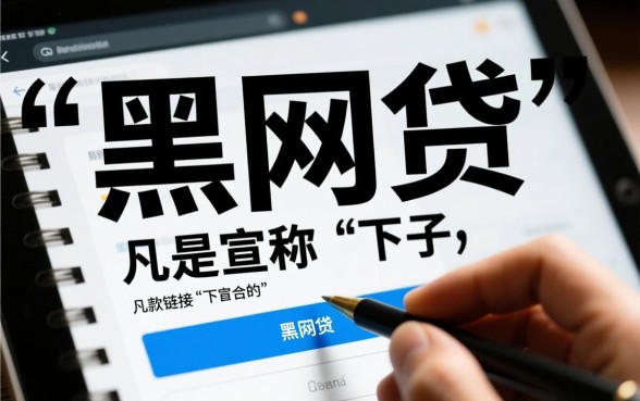 黑网贷能下款的口子的链接吗，2026征信黑了能下款的口子