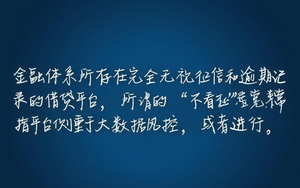 手机借钱哪个平台不看征信逾期，征信不好哪里能借到钱