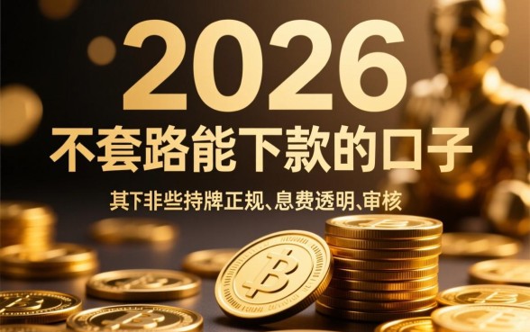 2026不套路能下款的口子是真的吗，2026必下款口子