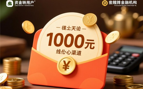 小额1000元个人贷款怎么贷，急用钱哪里借？