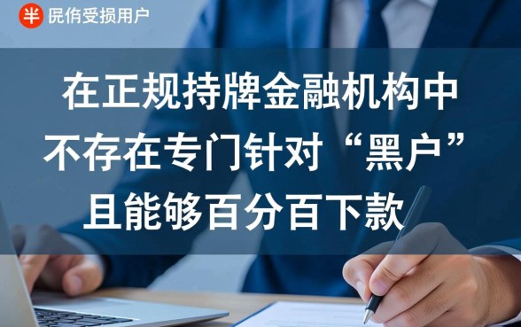 黑户能下款的软件有哪些，2026最新不用征信吗