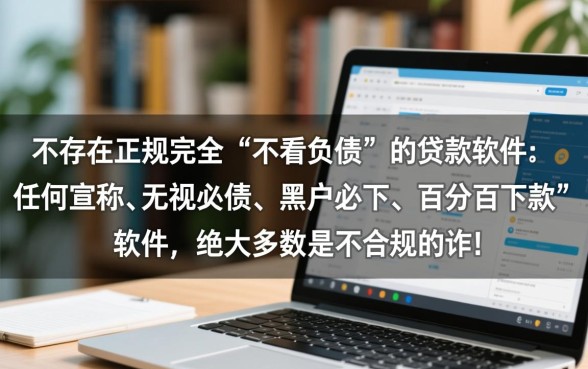 有没有不看负债的贷款软件，负债高怎么申请贷款