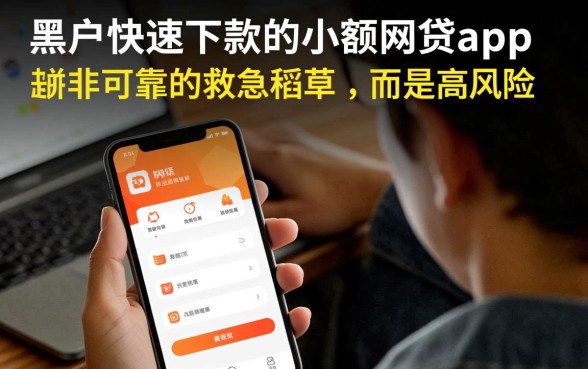 黑户快速下款的小额网贷app